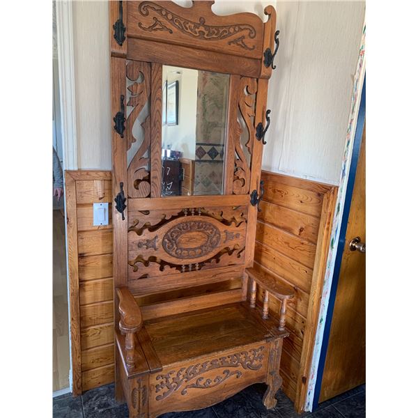 ANTIQUE HALL TREE