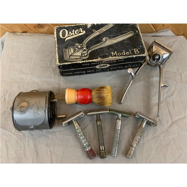 VINTAGE SHAVING LOT