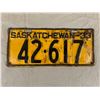 Image 1 : 1933 SASKATCHEWAN LICENCE PLATE