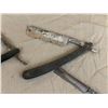 Image 3 : ANTIQUE STRAIGHT RAZOR LOT