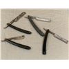 Image 6 : ANTIQUE STRAIGHT RAZOR LOT