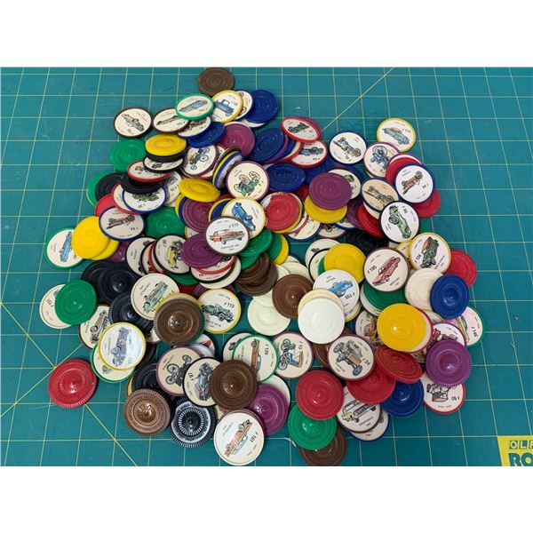 LOT OF VINTAGE JELLO COINS