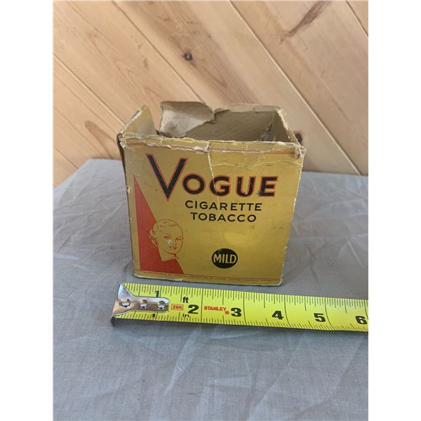 VOGUE PAPER TOBACCO CONTAINER