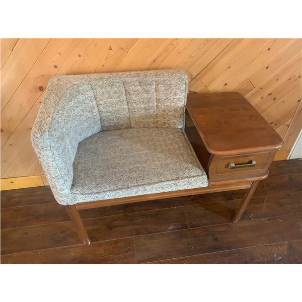 VINTAGE TELEPHONE SEAT