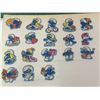 Image 4 : PHOTO ALBUM OF APPROX 200 VINTAGE STICKERS SMURFS GARFIELD SCRATCH AND SNIFF GREMLINS AND MORE