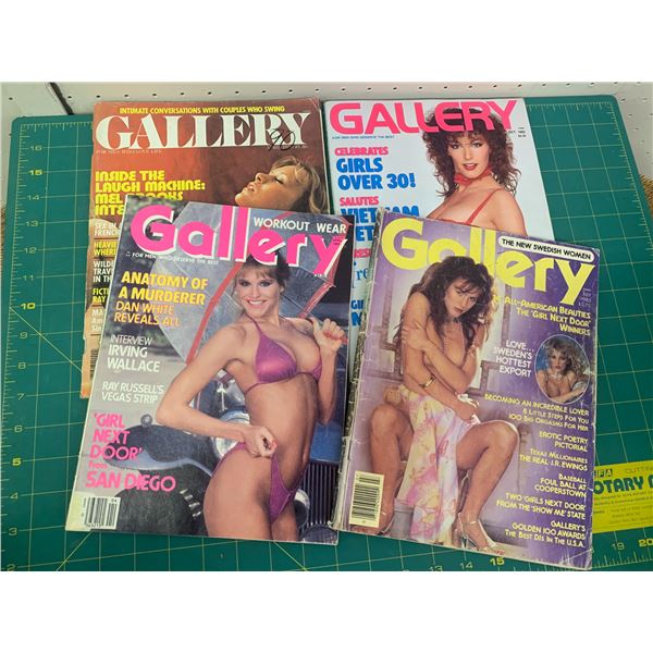 VINTAGE LOT GALLERY ADULT MAGAZINES