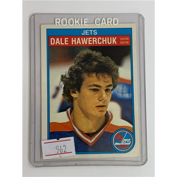 1982-83 ROOKIE CARD OPEECHEE DALE HAWERCHUK HOCKEY