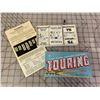 Image 1 : 1958 VINTAGE PARKER BROTHERS TOURING CAR CARD GAME