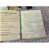 Image 7 : LOT OF MISC OLD PAPER SASK POOL CCM SCRIBBLER