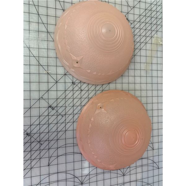 ANTIQUE PINK LIGHT SHADES