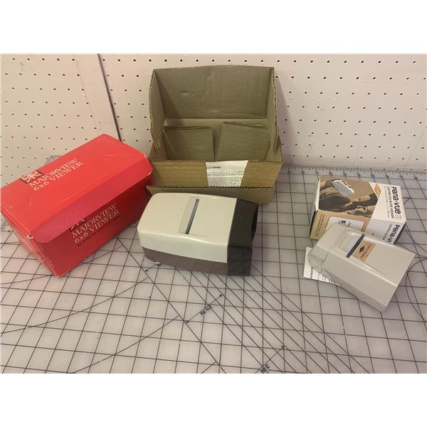 LOT OF SLIDE VIEWERS