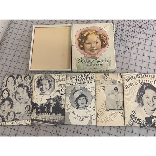 1936 SHIRLEY TEMBLE BOXED BOOK SET