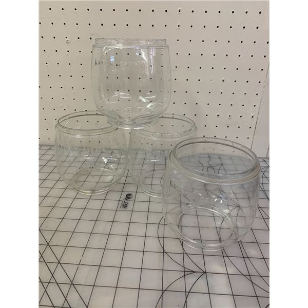 LOT OF LANTERN GLOBES