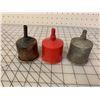 Image 1 : LOT OF 3 COLEMAN FUNNELS