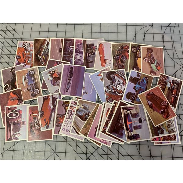 LOT OF HOT ROD MAGAZINE TRADING CARDS