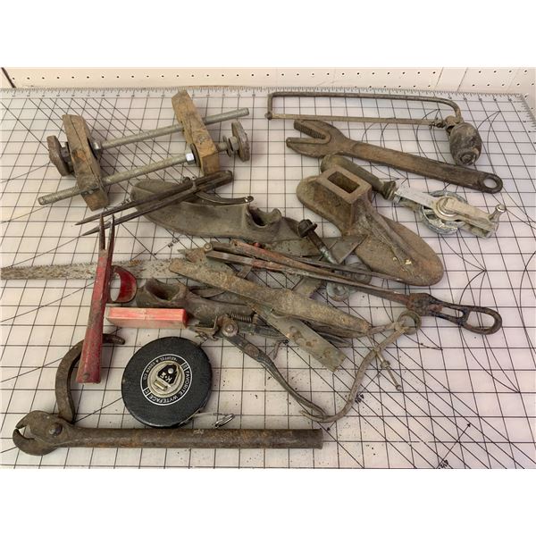 LOT OF OLD TOOLS ETC