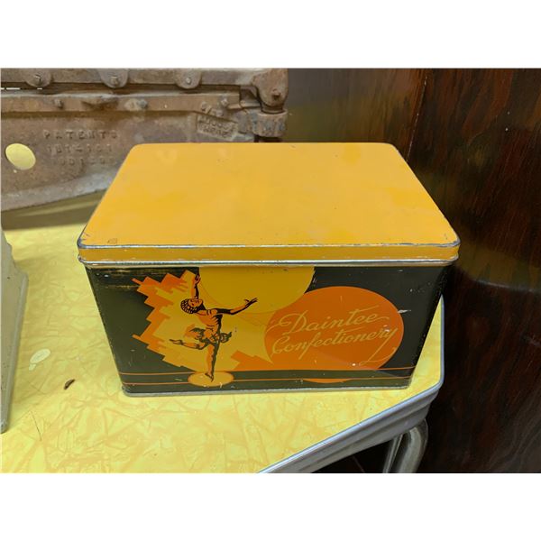 ANTIQUE PELLERINS TIN