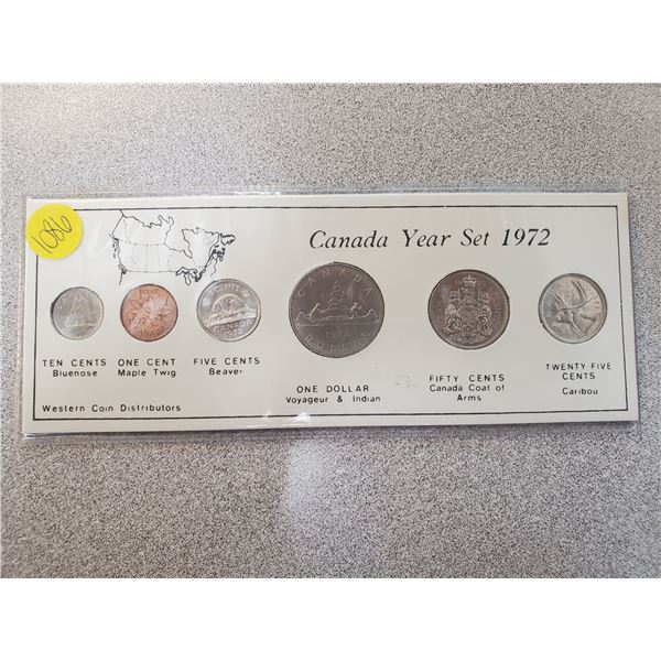 1972 Canada year set