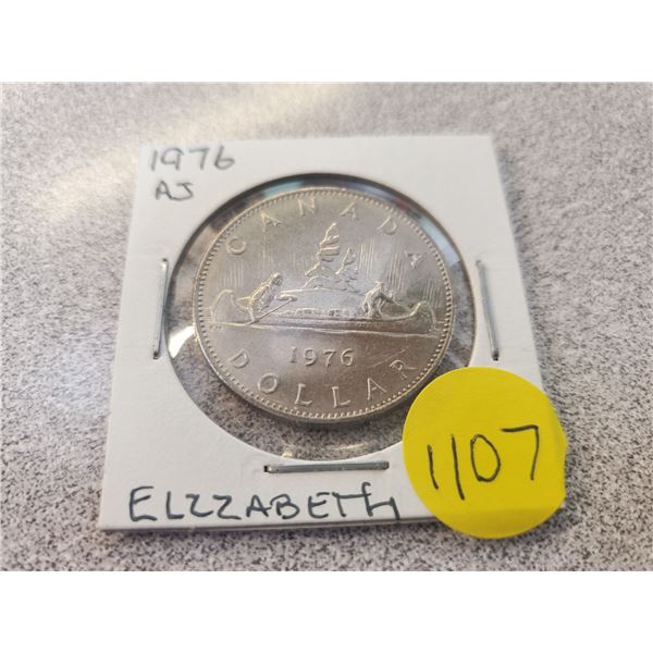 1976 Canada nickel dollar