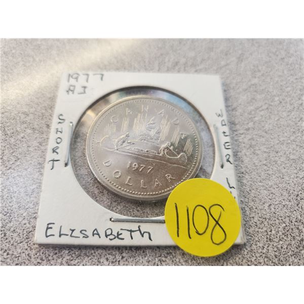 1977 Canada nickel dollar