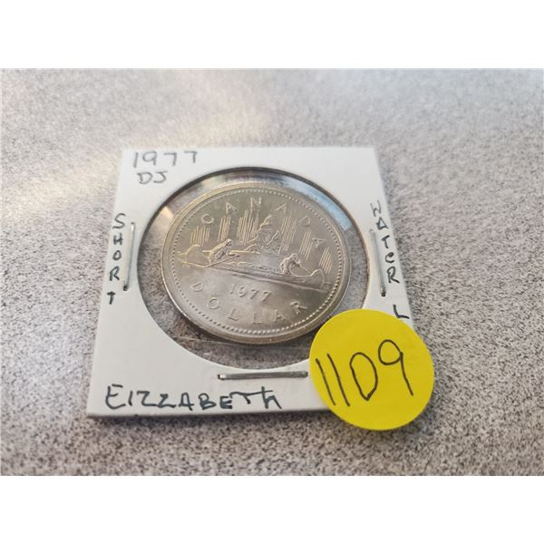 1977 Canada nickel dollar