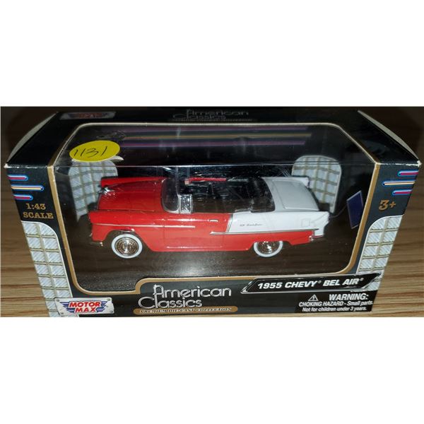 1/43 DIE CAST 1955 CHEVY BEL AIR