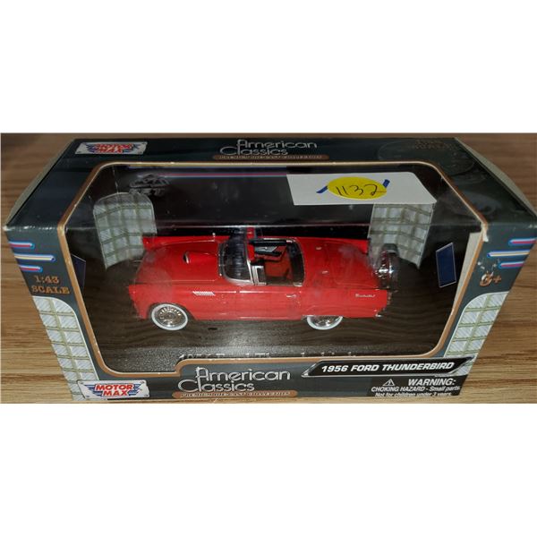 1/43 DIE CAST 1956 FORD THUNDERBIRD