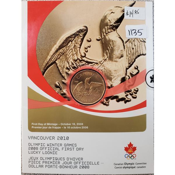Vancouver 2010 Olympic Winter Games Loonie