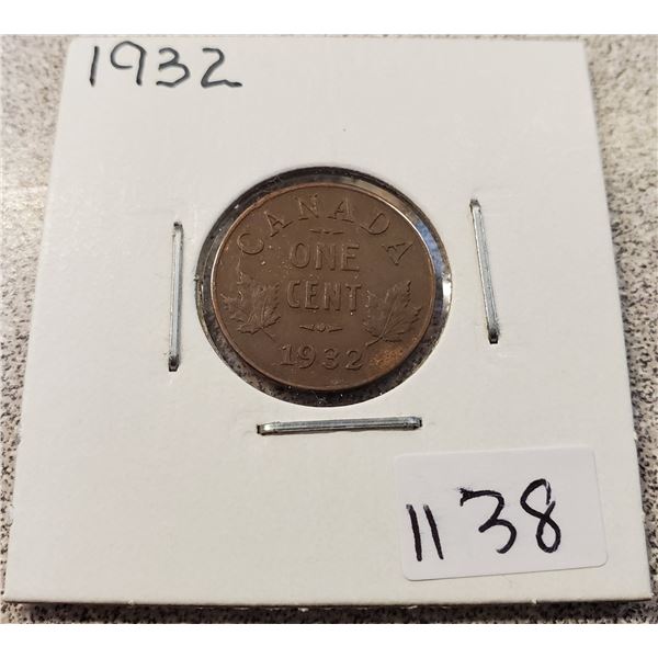 1932 One Cent