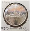 Image 1 : 1954 Canada Silver Dollar