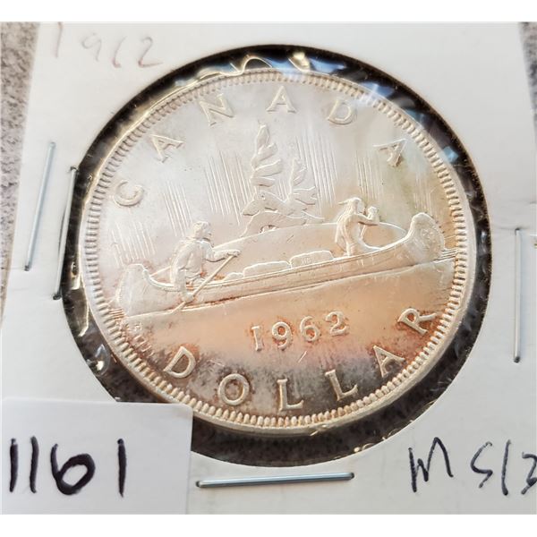 1962 Canada Silver Dollar