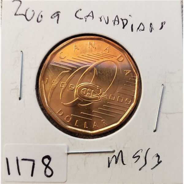 2009 Canadians Loonie x 2