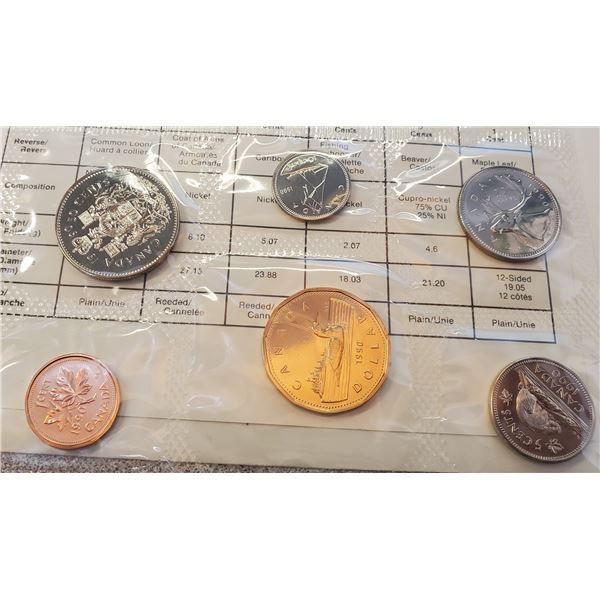 1990 Uncirculated Coin Set