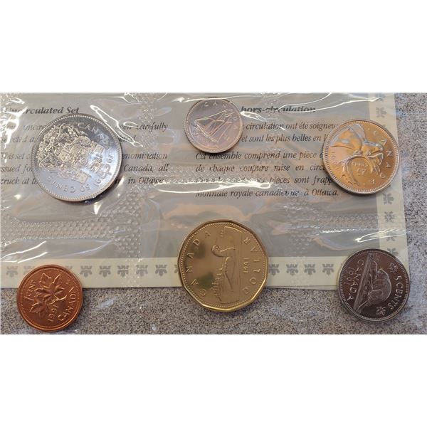 1991 Uncirculated Coin Set