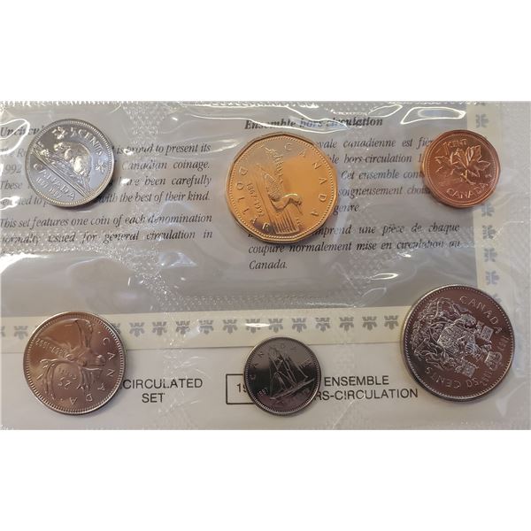 1992 Uncirculated Coin Set