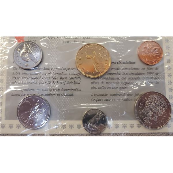 1993 Uncirculated Coin Set