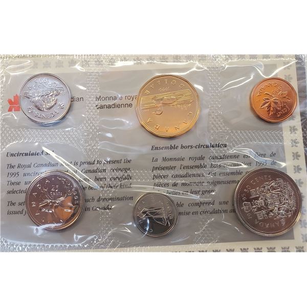 1995 Uncirculated Coin Set