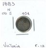Image 1 : 1883-H Victoria Five Cent Coin (F-12) (OB 5)