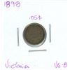 Image 1 : 1898 Victoria Five Cent Coin (VG-8)