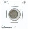 Image 1 : 1912 George V Five Cent Coin (VF)