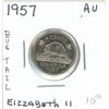 Image 1 : 1957 Elizabeth II Five Cent Coin (AU) (Bug Tail)