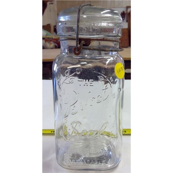 1 - Glass Jar with Lid - Perfect Seal
