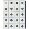 Image 2 : Sheet of 19 Canadian Nickels - 1942-1958 - missing 1944
