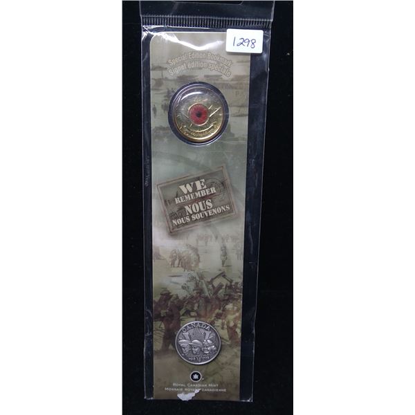 Royal Canadian Mint Special Edition Bookmark - We Remember