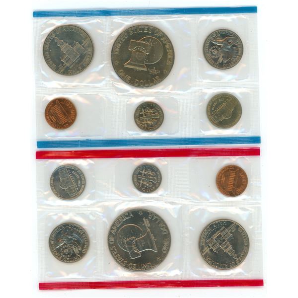 1976 US Mint Uncirculated Coin Set - see details in pics