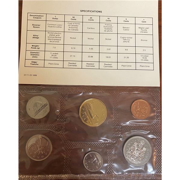 1867-1992 Uncirculated Coin Set