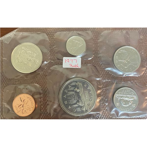 1977 Uncirculated Coin Set