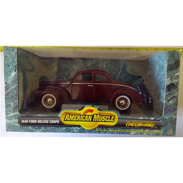 1940 Ford Deluxe Coupe 1:18 Model