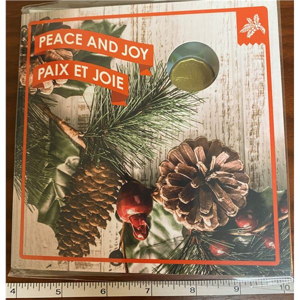 2016 "Peace And Joy" Canadian Coin Set