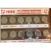 Image 1 : 1999 Millennium Quarters (Canadian Coin Set)